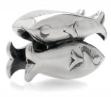Миниатюра «Рыбы» Серебро 925