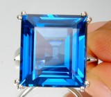 Коллекция "Perfection". Кольцо с топазом Серебро 925