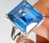 Коллекция "Perfection". Кольцо с топазом Серебро 925