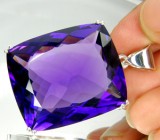 Коллекция "Perfection". Кулон с аметистом Серебро 925