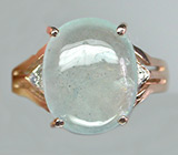 Кольцо из коллекции "Mia" с кабошоном берилла и бриллиантами Серебро 925
