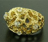 Антикварное кольцо с бриллиантами