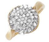 Элегантное кольцо с бриллиантами