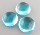 Набор из трех топазов кабошонов 41,79 карат 