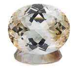 Кольцо с империал топазом и 53-я бриллиантами Золото