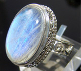 Кольцо с лунным камнем Серебро 925
