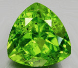 Сочно-зеленый перидот 10,66 карат 