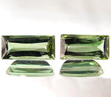 Пара зеленых турмалинов 5,88 карат 