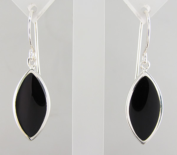 Серьги из коллекции "Ocean Dreams" с ониксом