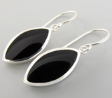 Серьги из коллекции "Ocean Dreams" с ониксом Серебро 925