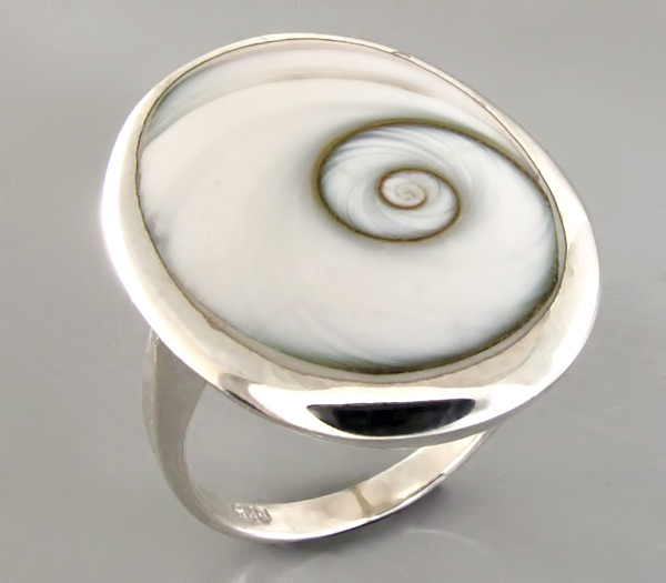 Кольцо с раковиной SHIVA