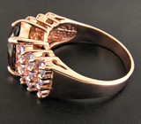 Кольцо из коллекции "Mia" с империал топазом и танзанитами Серебро 925