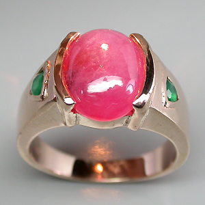 Кольцо из коллекции "Mia" с сапфирами и агатами