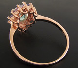 Кольцо из коллекции "Mia" с апатитом и танзанитами Серебро 925