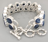 Браслет с кианитами Серебро 925