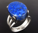 Стильное кольцо с лазуритом Серебро 925