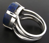 Стильное кольцо с лазуритом Серебро 925