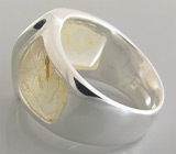 Кольцо из коллекции "Ocean Dreams" с рутиловым кварцем Серебро 925