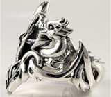 Кольцо "Рыцарь Дракона" Серебро 925