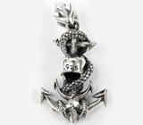 Кулон «Пиратский Якорь» Серебро 925