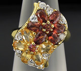 Кольцо из коллекции "Mia" с самоцветами Серебро 925