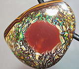 Австралийский болдер опал 50,45 карат на шнуре 