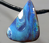 Австралийский болдер опал 4,01 карат на шнуре 