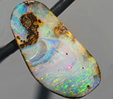 Австралийский болдер опал 9,18 карат на шнуре 