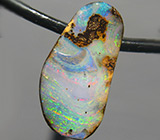 Австралийский болдер опал 9,18 карат на шнуре 