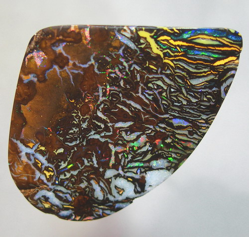 Австралийский  болдер опал 37,46 карат