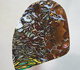 Австралийский  болдер опал 37,46 карат 