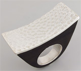 Кольцо с черным деревом Sono Серебро 925