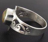 Серебряное кольцо с мексиканским кристаллическим опалом Серебро 925