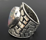 Кольцо с роскошным мексиканским кристаллическим опалом Серебро 925