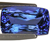 Великолепный танзанит 3,37 карат 