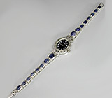 Часы с сапфировым браслетом Серебро 925
