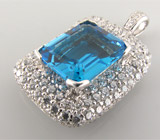 Кулон из коллекции "Sunshine" с топазом Серебро 925