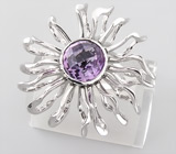 Мобильное кольцо из коллекции "Sunshine" с аметистом Серебро 925