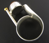 Высокое кольцо с мексиканским опалом Серебро 925