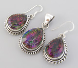 Комплект с мистическими топазами Серебро 925