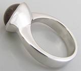 Кольцо с кабошоном рубеллита турмалина Серебро 925