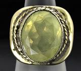 Кольцо с цитрином Серебро 925