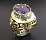 Кольцо с аметистом Серебро 925