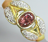 Кольцо из коллекции "Mia" со шпинелью падпараджа Серебро 925