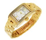 Золотые часы с бриллиантами от "Baume & Mercier" Золото