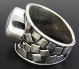 Кольцо с крупным эфиопским опалом Серебро 925