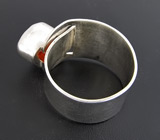 Кольцо с роскошным мексиканским огненным опалом Серебро 925