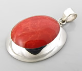 Кулон с кораллом Серебро 925