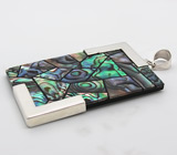 Крупный кулон с абалоном Серебро 925