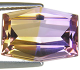 Аметрин эффектной огранки 6,7 карат 